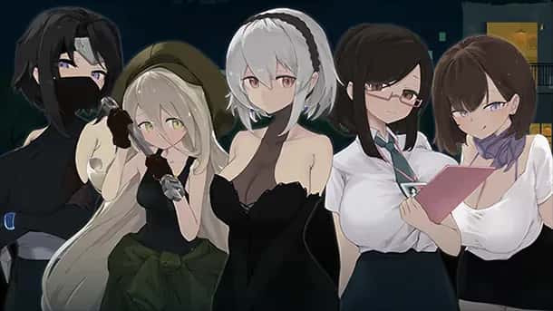 Dusk City – 沉静的灯火 DECOY 群青的魔女DLC 静谧灯火插画